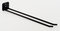 Glashängare, 30 cm, vägg, svart