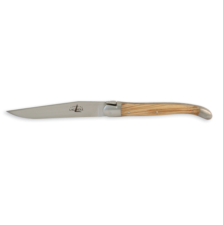 Stekkniv, Olivtr, 6 st, Forge de Laguiole