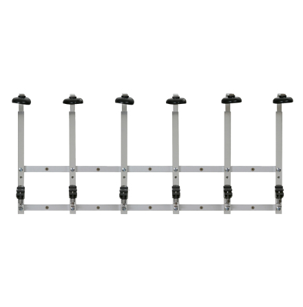 Flaskhållare för 6 fl, vägghängd Flaskhållare för 6 fl, vägghängd