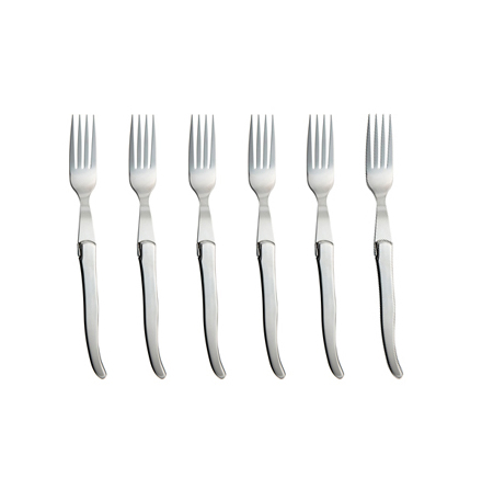 Gaffel, rostfritt, 6 st, Claude Dozorme Laguiole Gaffel, rostfritt, 6 st, Claude Dozorme Laguiole
