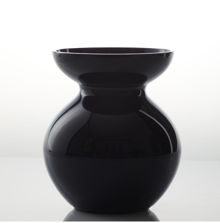 Spottkopp från Klaret Glas, svart glas, 1 liter Spottkopp från Klaret Glas, svart glas, 1 liter