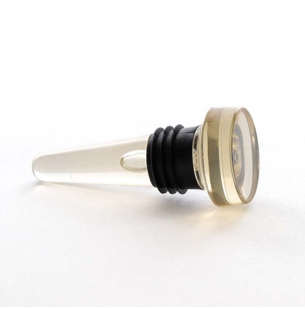 Flaskfrslutare fr stilla viner, transparent, med tryck