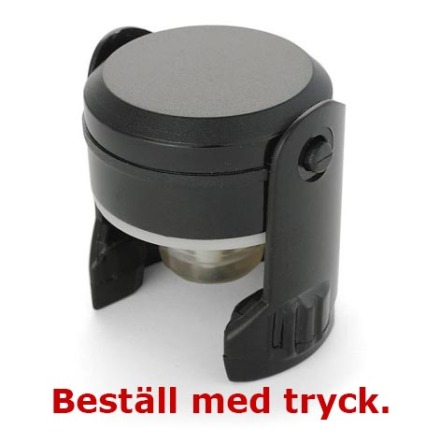 Champagneförslutare i plast med tryck Champagneförslutare i plast med tryck