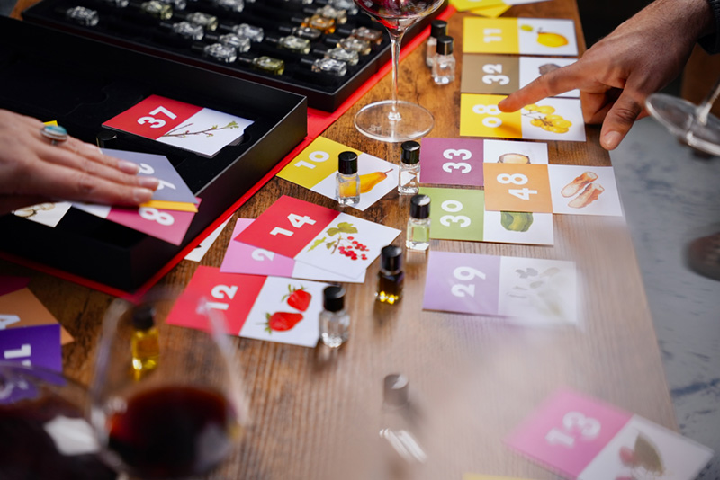 Le Nez du Vin - l&auml;r k&auml;nna vinernas aromer