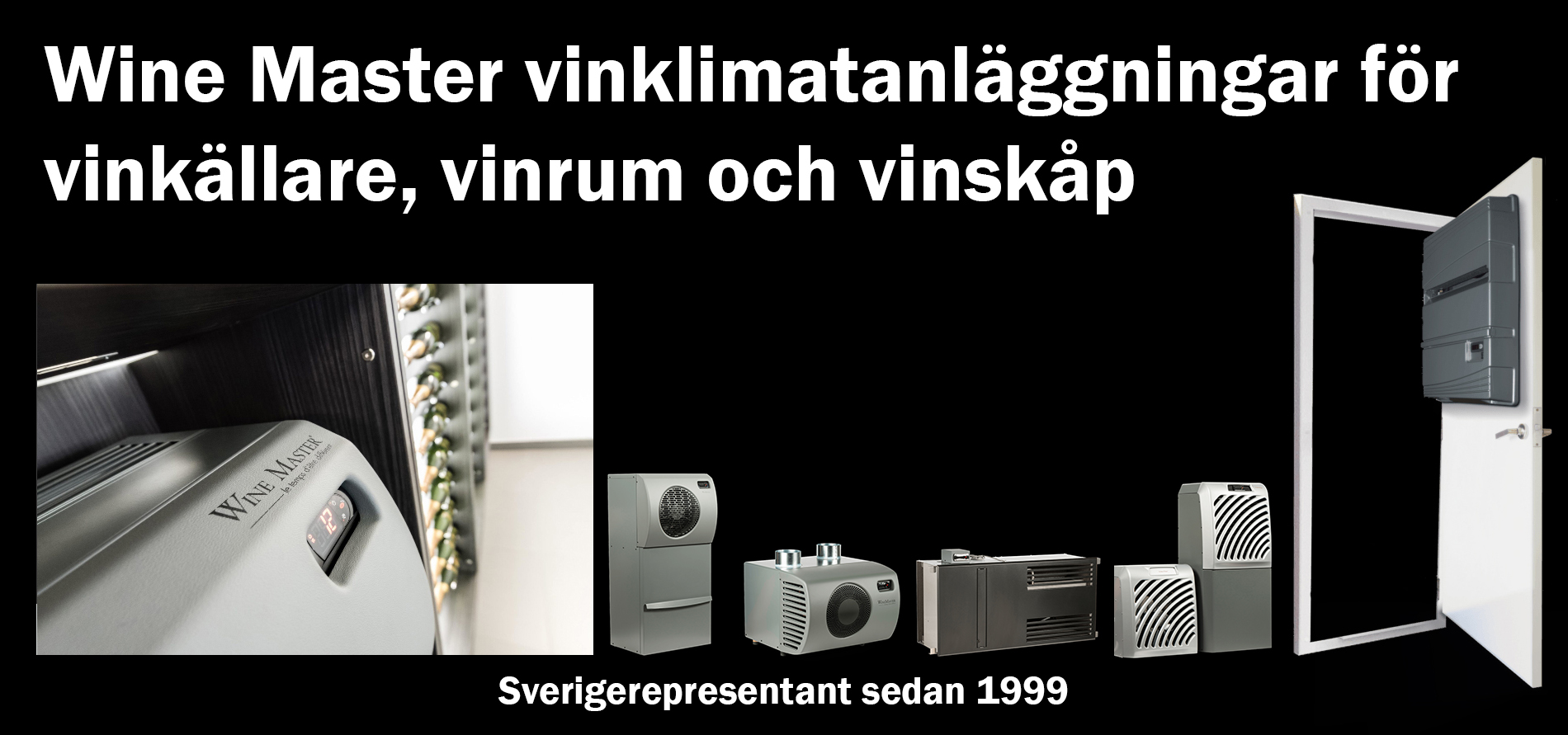 Wine Master vinklimatanläggningar Prowine